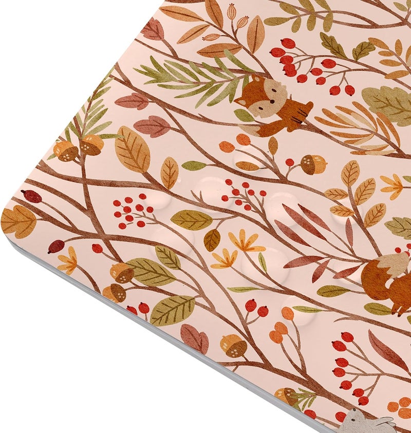 AORTDES Laptop Skin Sticker 12.1 13 13.3 14 15 15.6 Inches Netbook Sticker Decal Reusable Universal Notebook PC Art Personalized Protector by (AD-NEK-76 Flower Bush Squirrel) - Image 4